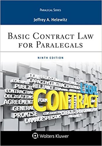 Basic Contract Law for Paralegals (Aspen Paralegal Series) 9th Edition